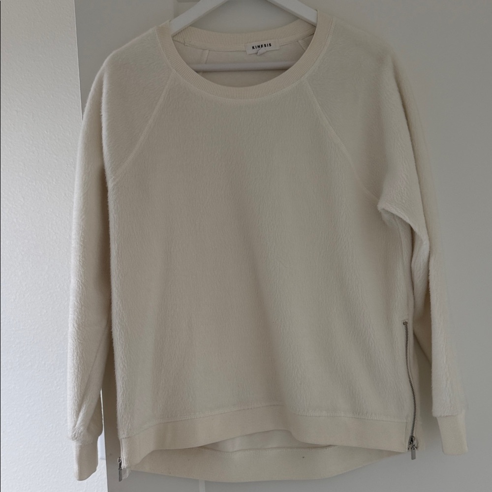 Aritzia Kinesis Cream Sweater